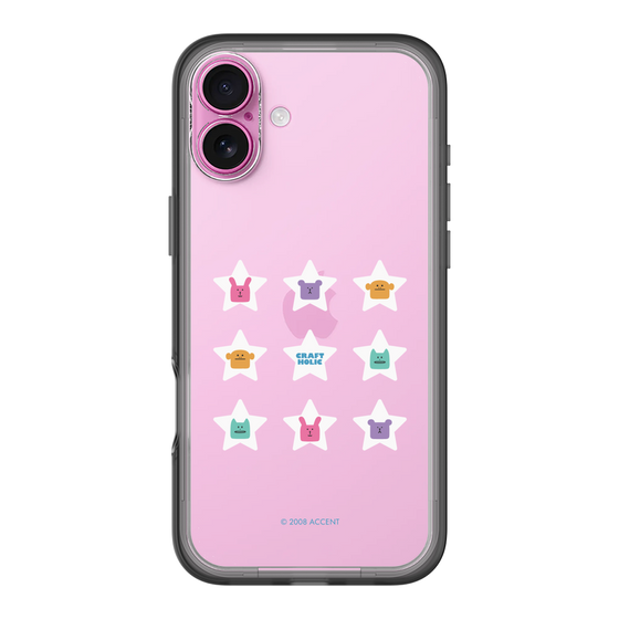 スリムプロテクションプレミアムケース［ CRAFTHOLIC - Stars ］