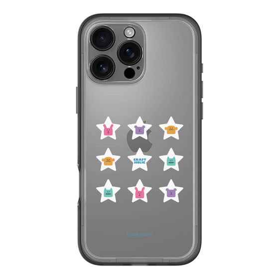 スリムプロテクションプレミアムケース［ CRAFTHOLIC - Stars ］