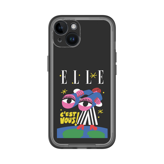 スリムプロテクションプレミアムケース［ ELLE - 80 YEARS - CACHETEJACK ］