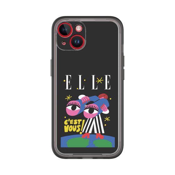 スリムプロテクションプレミアムケース［ ELLE - 80 YEARS - CACHETEJACK ］