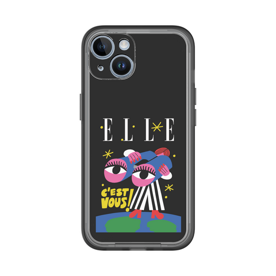 スリムプロテクションプレミアムケース［ ELLE - 80 YEARS - CACHETEJACK ］