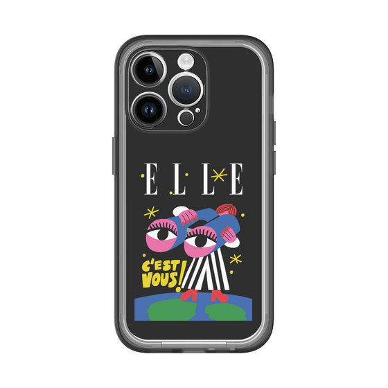 スリムプロテクションプレミアムケース［ ELLE - 80 YEARS - CACHETEJACK ］