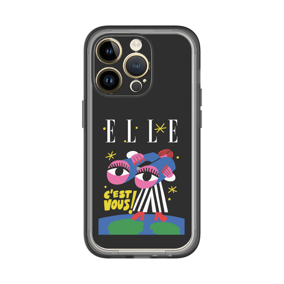 スリムプロテクションプレミアムケース［ ELLE - 80 YEARS - CACHETEJACK ］
