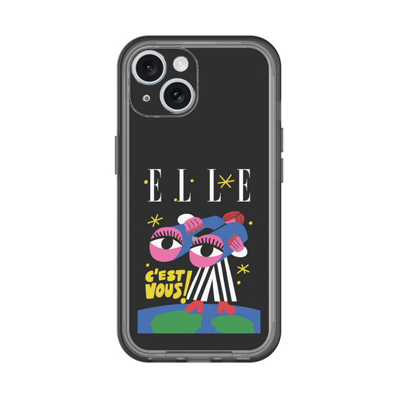 スリムプロテクションプレミアムケース［ ELLE - 80 YEARS - CACHETEJACK ］