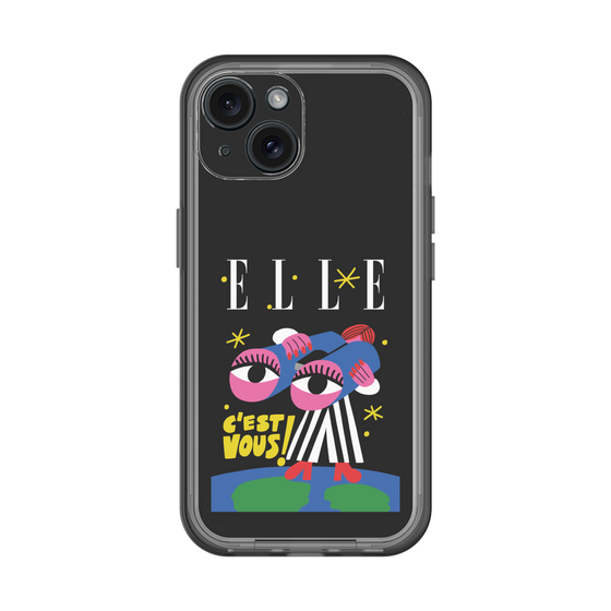 スリムプロテクションプレミアムケース［ ELLE - 80 YEARS - CACHETEJACK ］