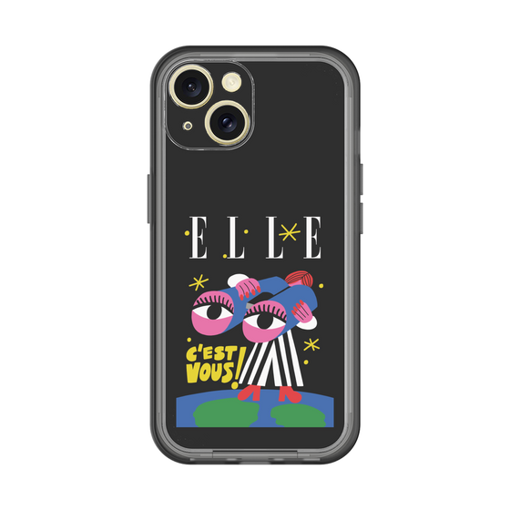 スリムプロテクションプレミアムケース［ ELLE - 80 YEARS - CACHETEJACK ］