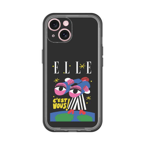 スリムプロテクションプレミアムケース［ ELLE - 80 YEARS - CACHETEJACK ］