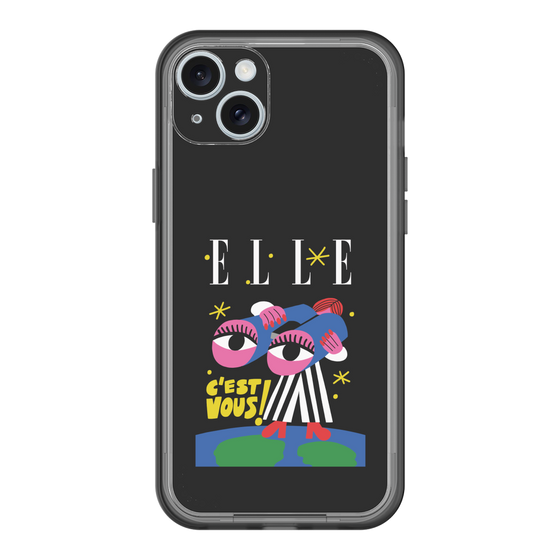 スリムプロテクションプレミアムケース［ ELLE - 80 YEARS - CACHETEJACK ］