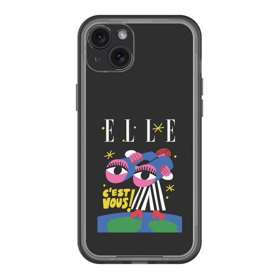 スリムプロテクションプレミアムケース［ ELLE - 80 YEARS - CACHETEJACK ］