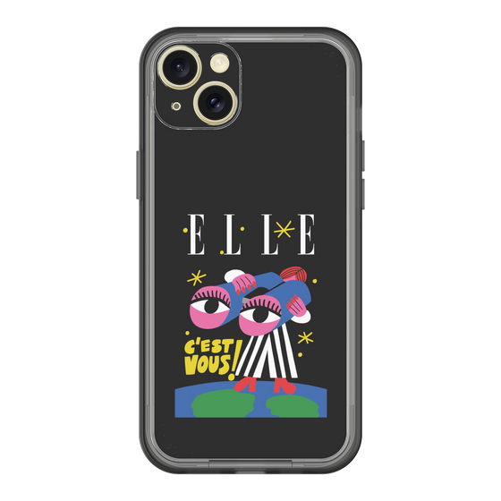スリムプロテクションプレミアムケース［ ELLE - 80 YEARS - CACHETEJACK ］