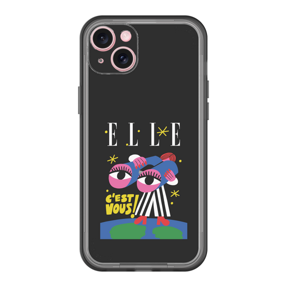 スリムプロテクションプレミアムケース［ ELLE - 80 YEARS - CACHETEJACK ］