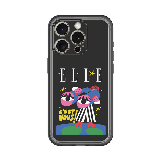 スリムプロテクションプレミアムケース［ ELLE - 80 YEARS - CACHETEJACK ］