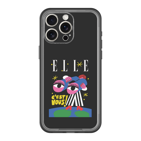 スリムプロテクションプレミアムケース［ ELLE - 80 YEARS - CACHETEJACK ］