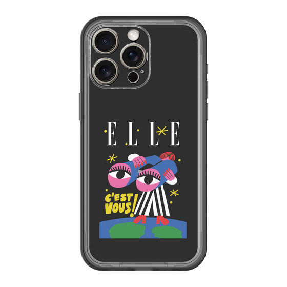 スリムプロテクションプレミアムケース［ ELLE - 80 YEARS - CACHETEJACK ］