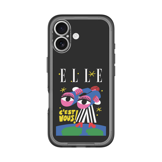 スリムプロテクションプレミアムケース［ ELLE - 80 YEARS - CACHETEJACK ］