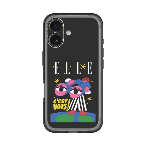スリムプロテクションプレミアムケース［ ELLE - 80 YEARS - CACHETEJACK ］