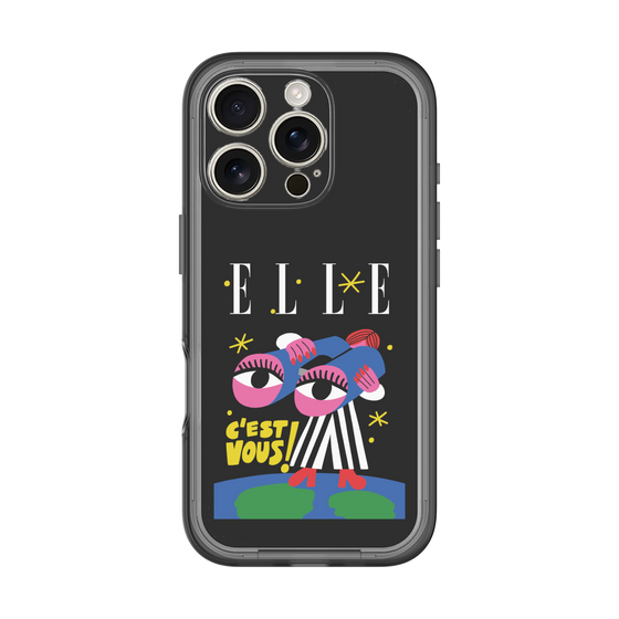 スリムプロテクションプレミアムケース［ ELLE - 80 YEARS - CACHETEJACK ］