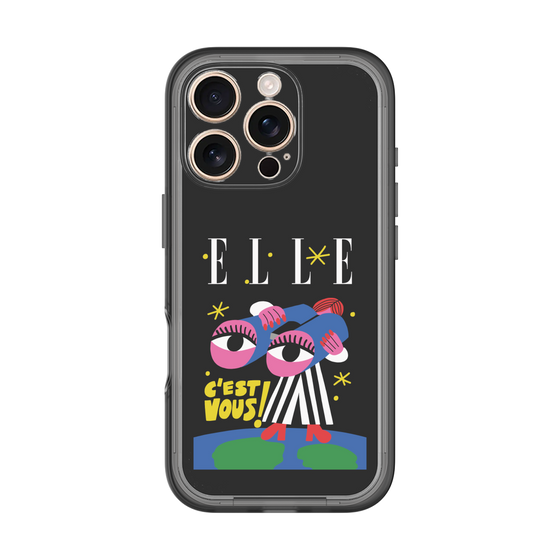 スリムプロテクションプレミアムケース［ ELLE - 80 YEARS - CACHETEJACK ］
