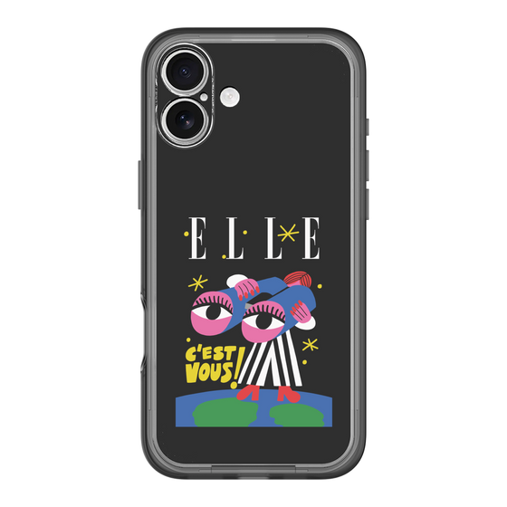 スリムプロテクションプレミアムケース［ ELLE - 80 YEARS - CACHETEJACK ］