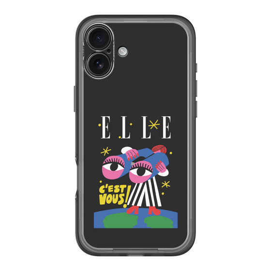 スリムプロテクションプレミアムケース［ ELLE - 80 YEARS - CACHETEJACK ］