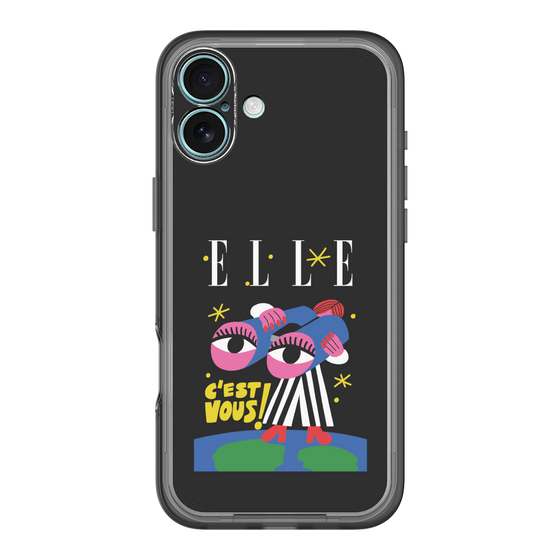スリムプロテクションプレミアムケース［ ELLE - 80 YEARS - CACHETEJACK ］