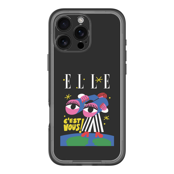 スリムプロテクションプレミアムケース［ ELLE - 80 YEARS - CACHETEJACK ］