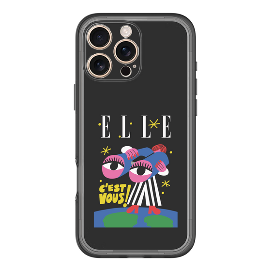 スリムプロテクションプレミアムケース［ ELLE - 80 YEARS - CACHETEJACK ］