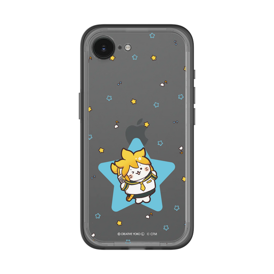 スリムプロテクションプレミアムケース［ しろたん×初音ミク - 鏡音レン - しろたん変身 ］