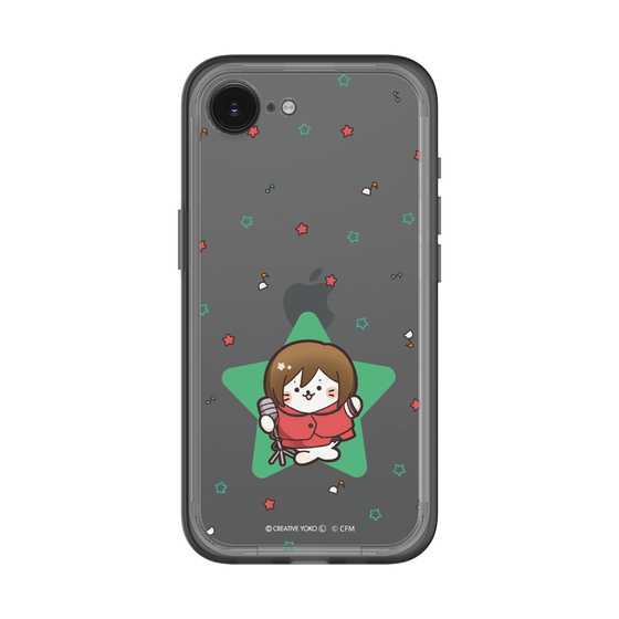 スリムプロテクションプレミアムケース［ しろたん×初音ミク - MEIKO - しろたん変身 ］