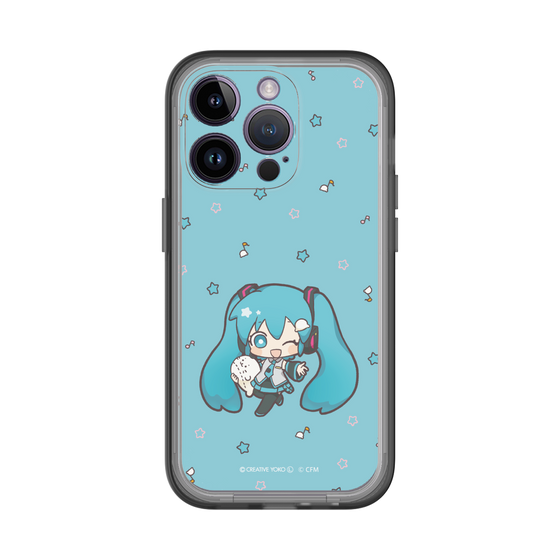 スリムプロテクションプレミアムケース［ しろたん×初音ミク - 初音ミク - しろたんと一緒 ］