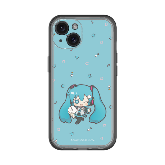 スリムプロテクションプレミアムケース［ しろたん×初音ミク - 初音ミク - しろたんと一緒 ］