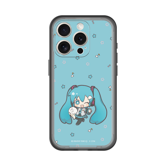 スリムプロテクションプレミアムケース［ しろたん×初音ミク - 初音ミク - しろたんと一緒 ］