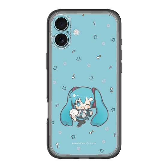 スリムプロテクションプレミアムケース［ しろたん×初音ミク - 初音ミク - しろたんと一緒 ］