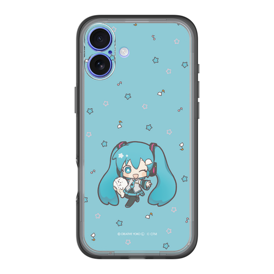 スリムプロテクションプレミアムケース［ しろたん×初音ミク - 初音ミク - しろたんと一緒 ］