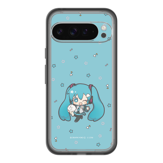 スリムプロテクションプレミアムケース［ しろたん×初音ミク - 初音ミク - しろたんと一緒 ］