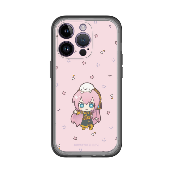 スリムプロテクションプレミアムケース［ しろたん×初音ミク - 巡音ルカ - しろたんと一緒 ］