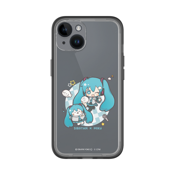 スリムプロテクションプレミアムケース［ しろたん×初音ミク - しろたん×初音ミク ］