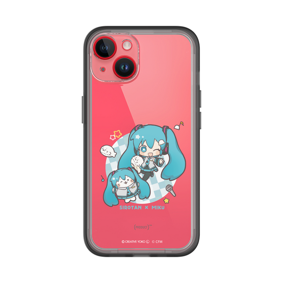 スリムプロテクションプレミアムケース［ しろたん×初音ミク - しろたん×初音ミク ］