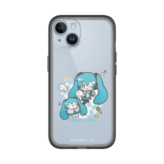 スリムプロテクションプレミアムケース［ しろたん×初音ミク - しろたん×初音ミク ］