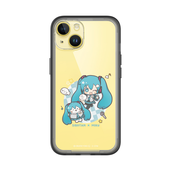 スリムプロテクションプレミアムケース［ しろたん×初音ミク - しろたん×初音ミク ］