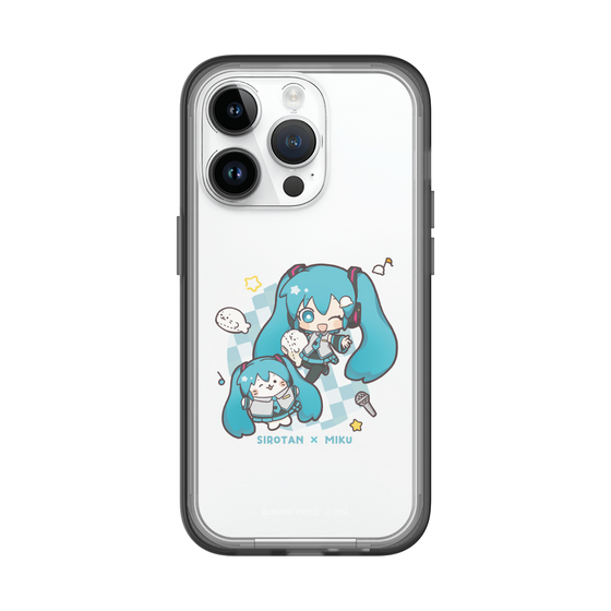 スリムプロテクションプレミアムケース［ しろたん×初音ミク - しろたん×初音ミク ］