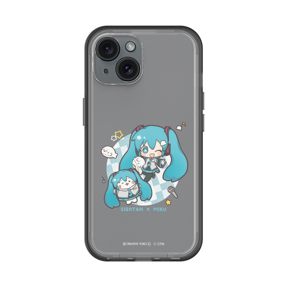 スリムプロテクションプレミアムケース［ しろたん×初音ミク - しろたん×初音ミク ］
