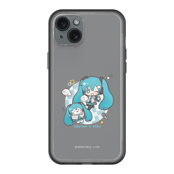 スリムプロテクションプレミアムケース［ しろたん×初音ミク - しろたん×初音ミク ］