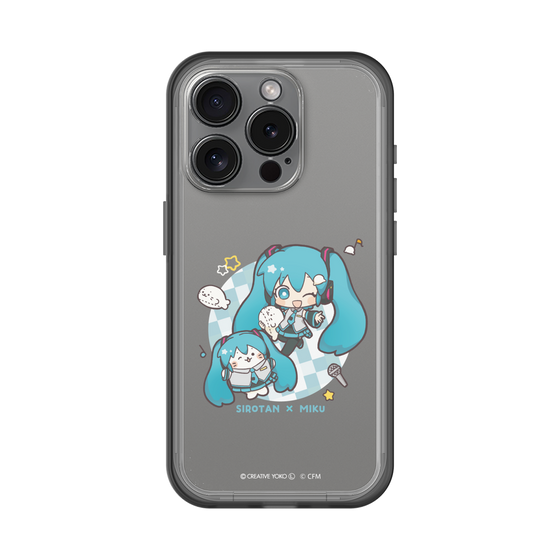 スリムプロテクションプレミアムケース［ しろたん×初音ミク - しろたん×初音ミク ］