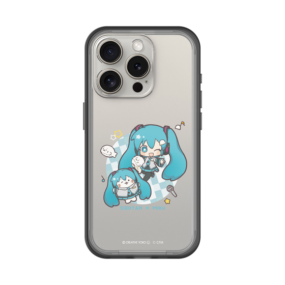 スリムプロテクションプレミアムケース［ しろたん×初音ミク - しろたん×初音ミク ］