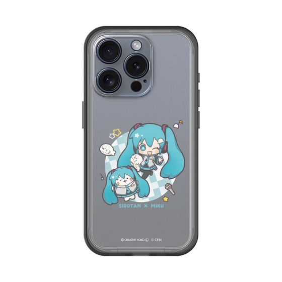 スリムプロテクションプレミアムケース［ しろたん×初音ミク - しろたん×初音ミク ］