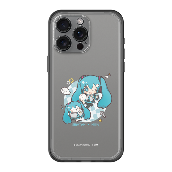 スリムプロテクションプレミアムケース［ しろたん×初音ミク - しろたん×初音ミク ］