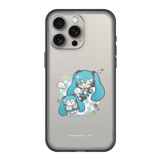 スリムプロテクションプレミアムケース［ しろたん×初音ミク - しろたん×初音ミク ］