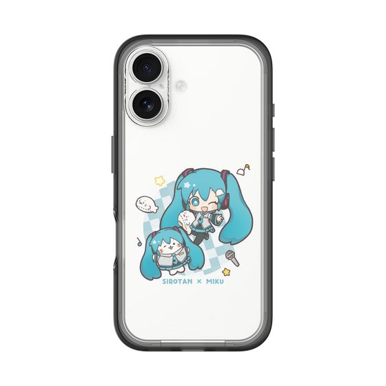 スリムプロテクションプレミアムケース［ しろたん×初音ミク - しろたん×初音ミク ］