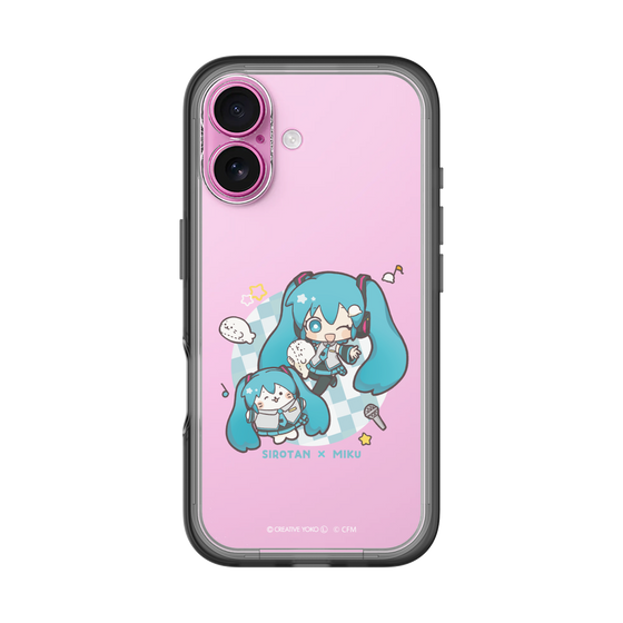 スリムプロテクションプレミアムケース［ しろたん×初音ミク - しろたん×初音ミク ］